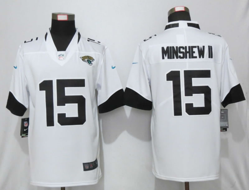 Nike Jacksonville Jaguars 15 Minshew ll White Vapor Untouchable Limited Jersey,We sell and wholesale Nike Jacksonville Jaguars 15 Minshew ll White Vapor Untouchable Limited Jersey on line form chian!